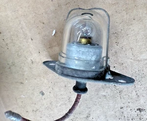 LUCAS Rear Number Plate Light,Fits in Bumper, see pictures for Condition - Picture 1 of 6