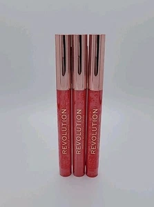NEW! 3x Makeup Revolution Velvet Kiss Lip Crayon Decadence 0.04 oz SEALED  - Picture 1 of 12