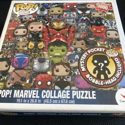 Funko POP! Marvel Comics Collage Puzzle 1000 Pieces Heroes - Image 1 of 4