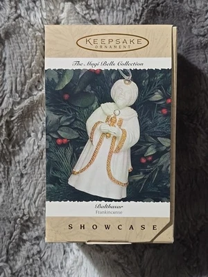 Adorno Hallmark: incienso Baltasar 1996, belén de hombres sabios caja sin menta Foto 1 de 3