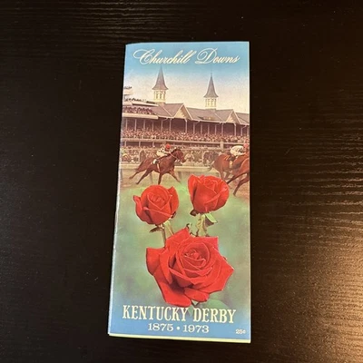Secretariat Kentucky Derby 1973 en perfecto estado. El programa es perfecto. Foto 1 de 4