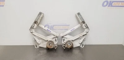 1993 DODGE W350 PICKUP HOOD HINGE SET PAIR WHITE - Image 1 of 4