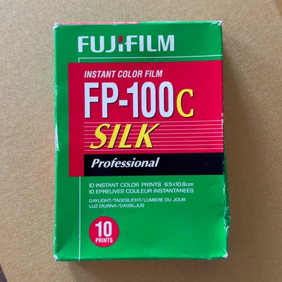 Fuji FP-100C SILK Professional Instant Color Film RARE 11/2011 Expiry Fujifilm  - Image 1 of 4