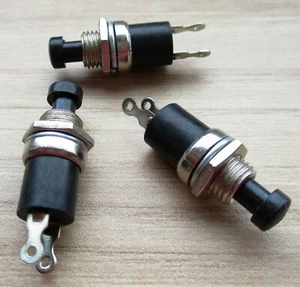 2K118 - 3 x Black Push to Make Switches Ideal Model Railway Point Motors 1stPost - Picture 1 of 8