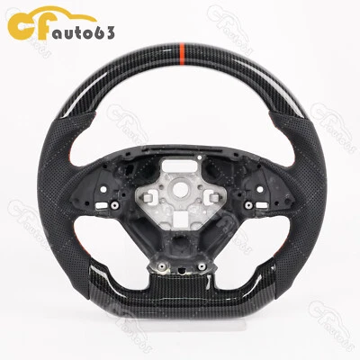 Volante de fibra de carbono Hydro Dip para Chevrolet Corvette C7 2014-2019 Foto 1 de 4