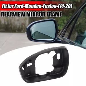 Repuesto marco espejo retrovisor lado conductor izquierdo negro para Ford Fusion 2013-2019 2020. - Imagen 1 de 9