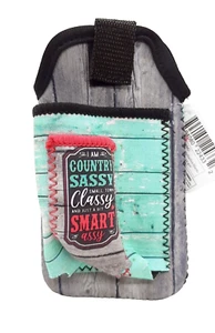 Gadget Gear Country Neoprene Cigarette Pack/Lighter Pocket Cell Phone Pouch - Picture 1 of 4