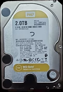 Western Digital Black 2.0TB Internal 7.2K RPM SATA 2.5'' (WD5000LPSX) Hard Drive - Picture 1 of 2