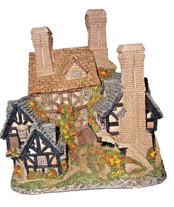 David Winter Lote De Colección "Hertford Court" Panadería "Cratsman Cottage" Drover - Imagen 1 de 12