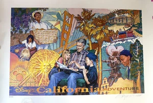 Disney's California Adventure Opening Charles Boyer Litho - Picture 1 of 8