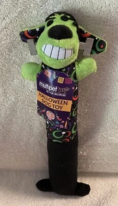 Multipet Halloween  Monster 12" Loofa Plush Dog Toy Squeaker Long Scary - Picture 1 of 2