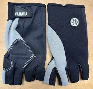 Yamaha Neopren Handschuh grau/schwarz 3/4 Finger XL MAR-15G34-GY-XL KOSTENLOSER VERSAND - Bild 1 von 2