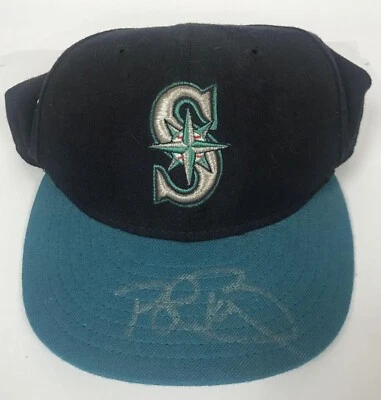 Bret Boone Signed Autographed Seattle Mariners Baseball Cap Hat - Image 1 of 2