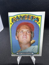 1972 Topps #191 Jeff Burroughs - Texas Rangers RC - B