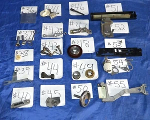 SINGER 630 TOUCH & SEW ZIGZAG SEWING MACHINE ORIGINAL USED PARTS GOOD CONDITION - Picture 1 of 25