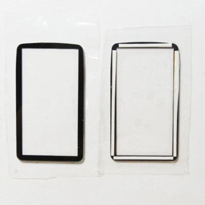 Cubierta de vidrio para ventana de pantalla LCD exterior pequeña superior con cinta adhesiva para Nikon D7200 Foto 1 de 3