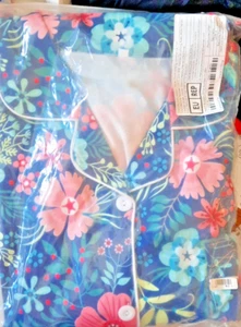 Navy Blue Floral XL Pajamas Brand New - Picture 1 of 2