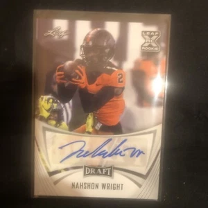 2021 Leaf Draft Nahshon Wright RC Dallas Cowboys #BA-NW1  - Bild 1 von 4