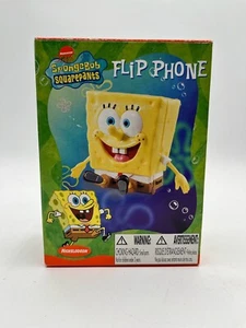 Pantalon carré Bob l'éponge téléphone à clapet Nickelodeon avec boite d'origine - Photo 1 sur 12