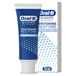Oral B 3D White Clinical Whitening Restore Power Fresh Zahnpasta 70 ml - Bild 1 von 7