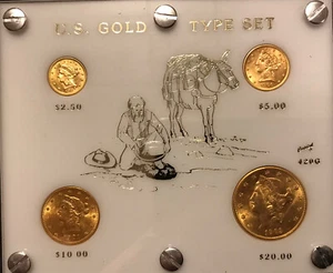 US Liberty Gold Type Set Mint State Lustrous Coins - Picture 1 of 10