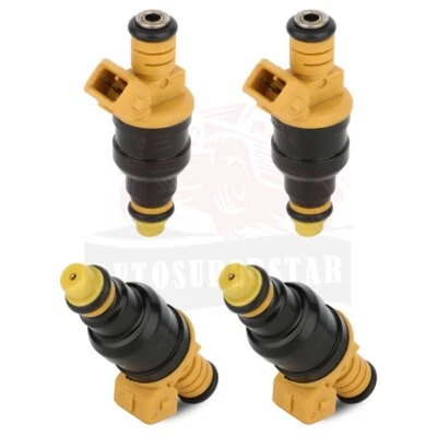 4x Inyectores de combustible para Volvo 240 245 740 745 760 780 960 940 244 1985-94 4 puertas Foto 1 de 4