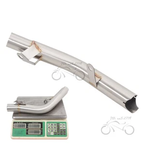 Silenciador de culata de conexión de tubo de escape de enlace medio para Suzuki GSXR 600 750 2011-2023 - Imagen 1 de 7