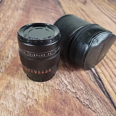 Kenko APS Auto Teleplus 3X Lens Teleconverter w/ Caps Case  - m42 - Near Mint! - Image 1 of 4