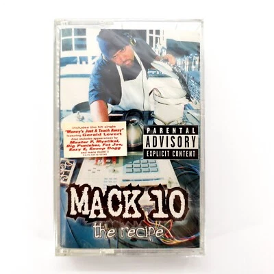 The Recipe [PA] by Mack 10 (Cassette, Oct-1998, Priority Records) New Sealed - Image 1 of 4