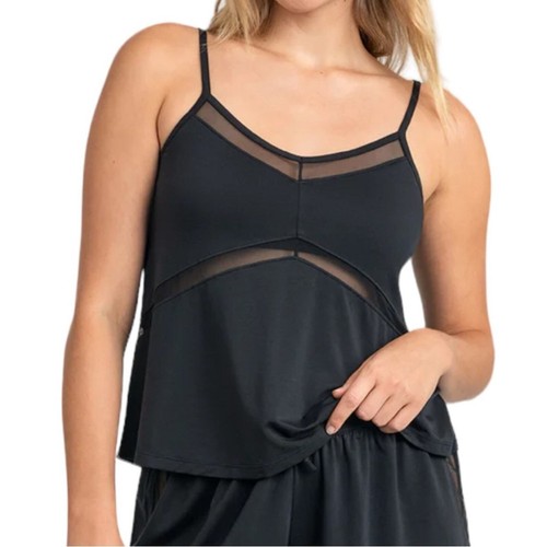 Honeylove Blisswear Cami Tank Top Women's Medium Black Jersey Knit