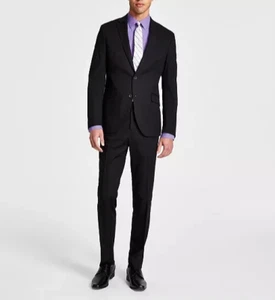 Kenneth Cole Reaction Men's Slim-Fit Suit $395 Size 44R/37W # 10A 2861-44 - Picture 1 of 8