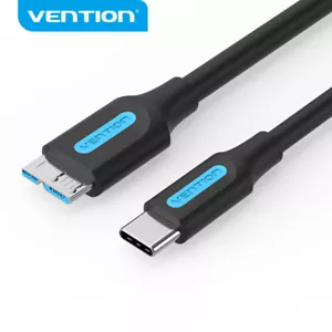 USB 3.0 A to Micro B Cable Charger for MacBook Chromebook External Hard Disk - Picture 1 of 14