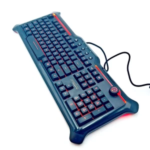 PERIXX PX-1200 Illuminated Gaming Keyboard Model: YF-323L VERY GOOD TESTED WORKS - Picture 1 of 11