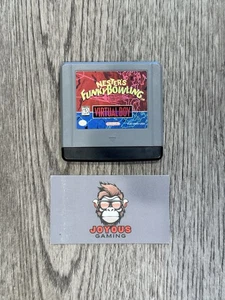 Cartucho Nester’s Funky Bowling (Virtual Boy) solamente + cubierta antipolvo - PROBADO - Imagen 1 de 2