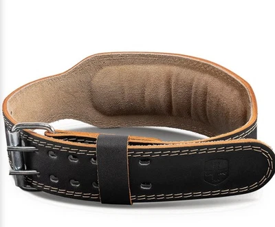 Harbinger Unisex 10mm Powerlifting Gym Belt for Weightlifting, Deadlifts, Medium - Image 1 of 4