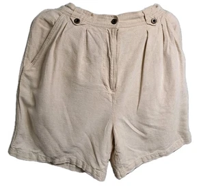 Erika Collection Damen Medium Leinen Baumwolle Shorts Größe Medium - Bild 1 von 3