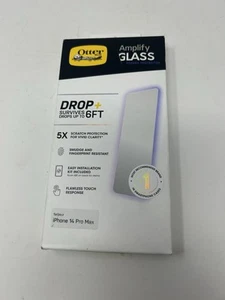 Otterbox Amplify Glass Screen Protector for iPhone 14 Pro Max - Photo 1 sur 5