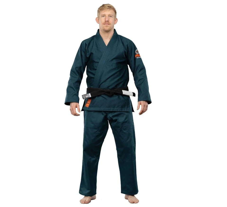 New Fuji Sports All Around Mens Brazilian Jiu Jitsu Gi Jiu-Jitsu BJJ - Navy Blue - Image 1 of 4