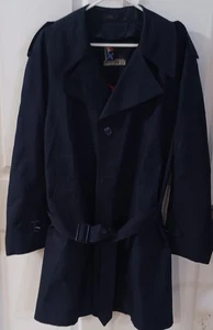 Abrigo largo Harbor Master vintage hecho en EE. UU. para hombre talla 42 regular - Imagen 1 de 5