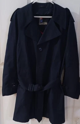 Vintage Harbor Master Long Coat Made In U.S.A Mens Size 42 Regular - Image 1 of 4