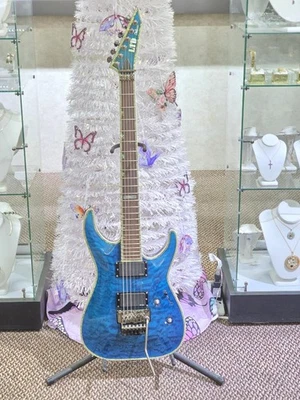 Guitarra LTD - PROJETADA POR ESP DELUXE MH-1000 (CJL060291) - Imagem 1 de 4