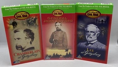 The Unknown Civil War: Generals (VHS) Lee at Gettysburg/ Buford & Chamberlain - Image 1 of 4