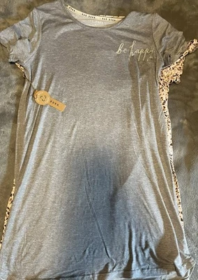 RAE DUNN Camisa de dormir Camisa de vestir x2 MEDIANA Nueva con etiquetas Foto 1 de 4