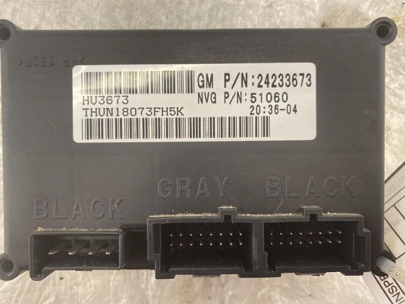 Caixa de transferência TCCM módulo de computador 2006-2009 GMC ENVOY 24233673 - Imagem 1 de 4