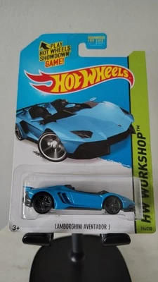 Lamborghini Aventador J azul Hot Wheels Foto 1 de 4