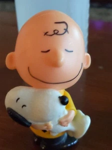 McDonalds Happy Meal Charlie Brown und Snoopy Spielzeug gebraucht 2015 - Bild 1 von 3