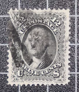 Scott 69 - 12 centavos Washington - Usado - Certificado PSE Grado 90 - SCV - $300,00 - Imagen 1 de 3
