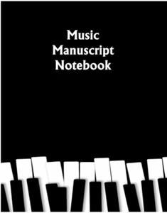 Music Manuscript Book Music Manuscript Book Music Sheets Music Sheet Paper - Picture 1 of 5