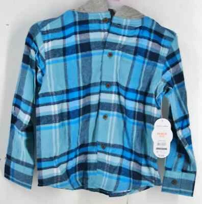 Sudadera con capucha manga larga abotonada franela azul XS (4/5) Wonder Nation 34 Foto 1 de 4