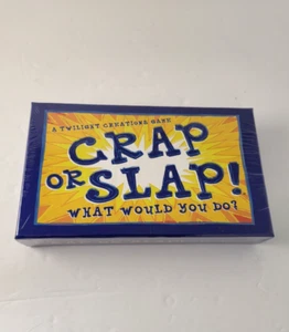 Nuevo en caja Crepúsculo Creaciones Juego de Cartas Crap or Slap ¿Qué harías? Sellado de fábrica - Imagen 1 de 6